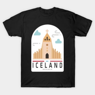 Reykjavik, Reykjavik Iceland, Reykjavik Island Sticker T-Shirt